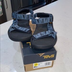 Teva NIB Hurricane Xlt2 Chara Black Mens Sporty Sandal Size 10